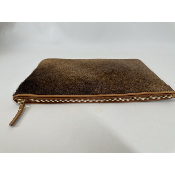 Gigi New York Uber Clutch Pony Hair Calf Hide 13.5\